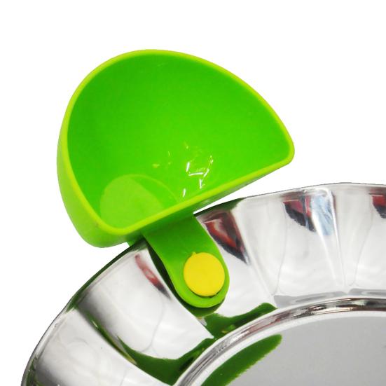 2 ks Typ klipu Namáčecí miska Potravinářský Plast Půlkruhový dresink na salát Koření Koření Mísa na odpadky Omáčka Nádoba Držák Nádoba Krabice Kuchyňské potřeby