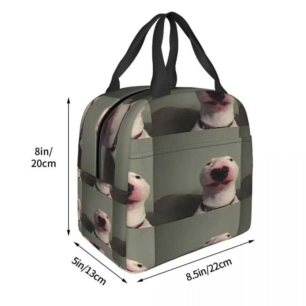 Walter The Dog Insulated Lunch Bag for Kids School Cooler Thermal Food Box Tote Portable Lunch Boxes Container