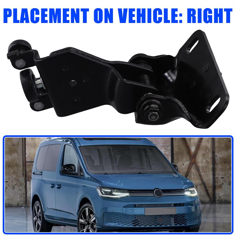 Sliding Door Center Guide For VW Caddy 5V SB -2025- Car Center Sliding Door Rail Pulley Replacement