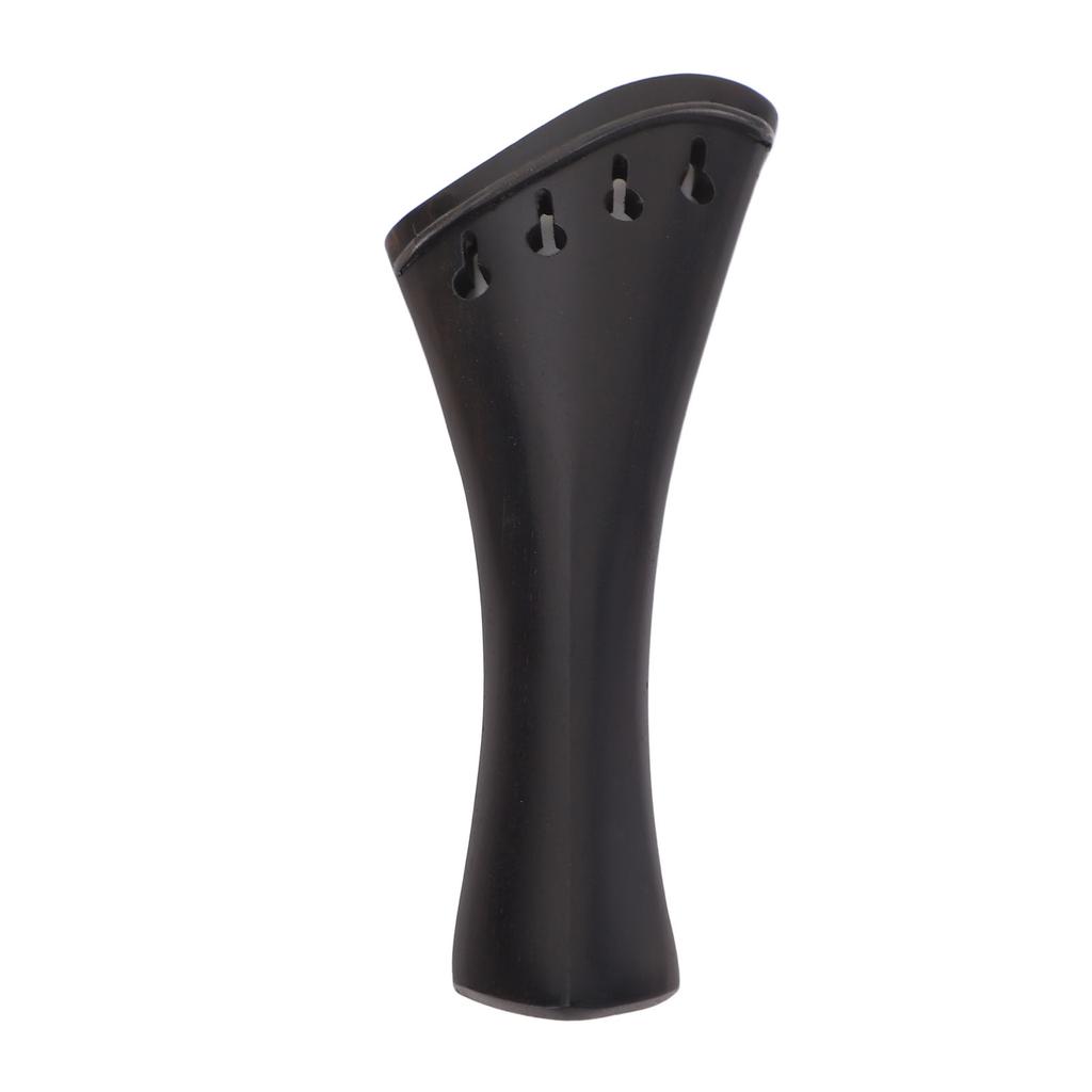 Violin Tailpiece Sturdy Ebony Wood 4 4 Size Violin Tailpiece for Replacement Upgrade