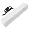 USB Wired Stereo Soundbar Music Player Bass Surround Sound Box 3.5mm Input for PC Cellphones