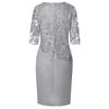 Summer Female Casual Beach Dresses Lace Short Sleeve Midi Dresses Plus Size Summer Dresses Women Cocktail Evening Party Dress