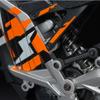 Original Peripheral Light Bee X Electric Dirt Cycle Bike Bicycle Bike Assembly Model Sur Ron Action Figures Toy