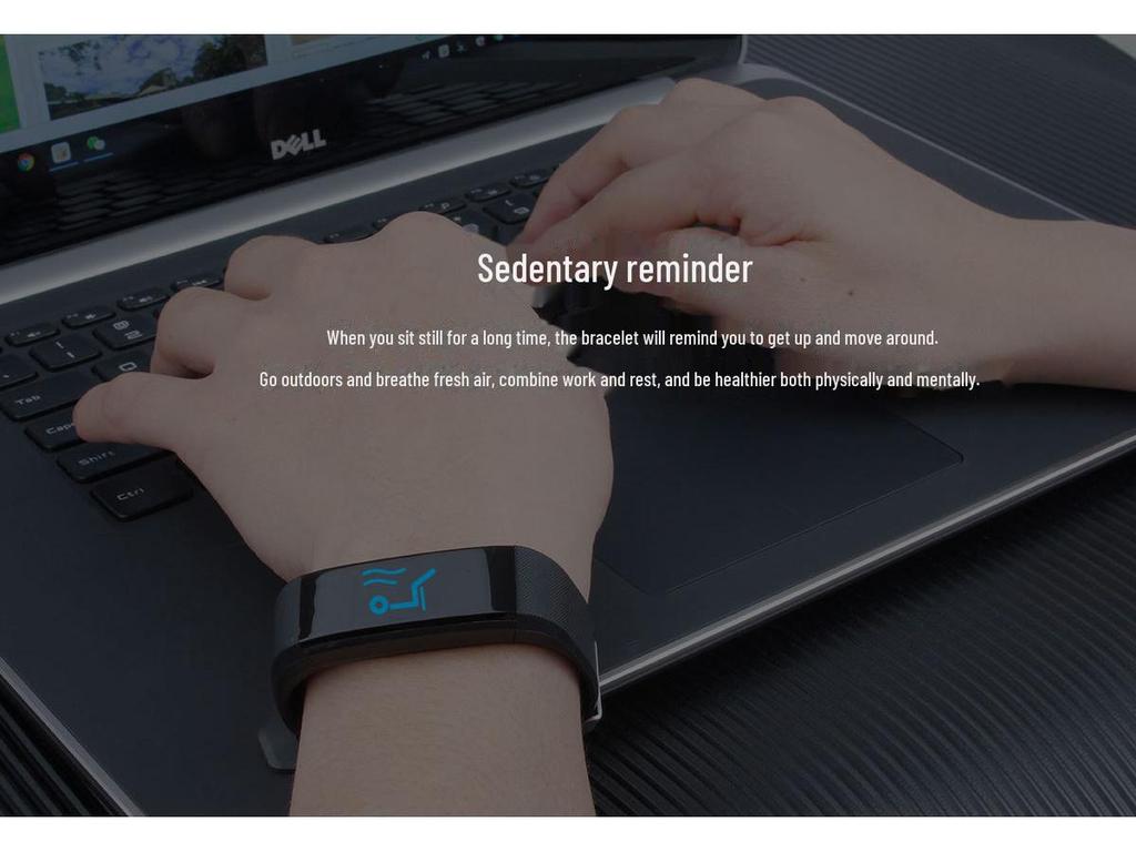 Braccialetto Smart ID115 Plus con Schermo a Colori - Pedometro Sportivo Impermeabile con Sincronizzazione Bluetooth, Monitoraggio Frequenza Cardiaca e Pressione Sanguigna