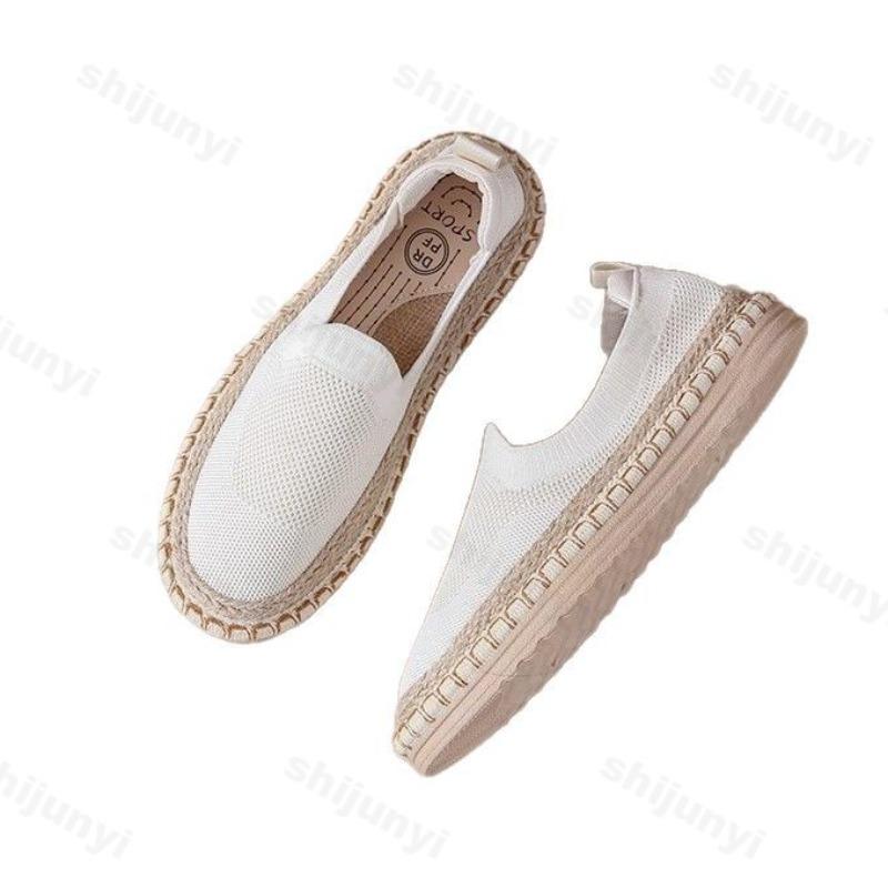 Fashion Autumn Women's Casual Shoes Mesh Breathable Comfortable Non Slip Fashion Flat Shoes Platform Outdoor Walking Shoes Zapatos Mujer