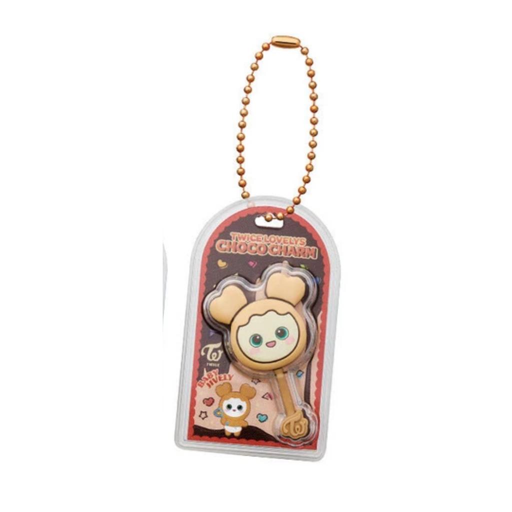 TWICE LOVELYS Mini-Schokoladenriegel-Anhänger (Nur Anhänger) JAPAN BANDAI OFFIZIELL