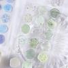 18pcs Wax Seal Stamp Stickers Envelope Sealing Tags DIY Wedding Party Invitation Card Postcards Decorations Korean Stationery