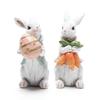 Easter Bunny Hatching Eggs Rabbit Year Decorative Items Easter Bunny Cute Decorative Items for Home Design