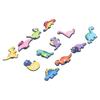 12 Stück Pantoffel-Anhänger PVC Dinosaurier Cartoon Wasserdicht Stilvolle Schuhdekoration für Männer Frauen Geburtstagsgeschenk