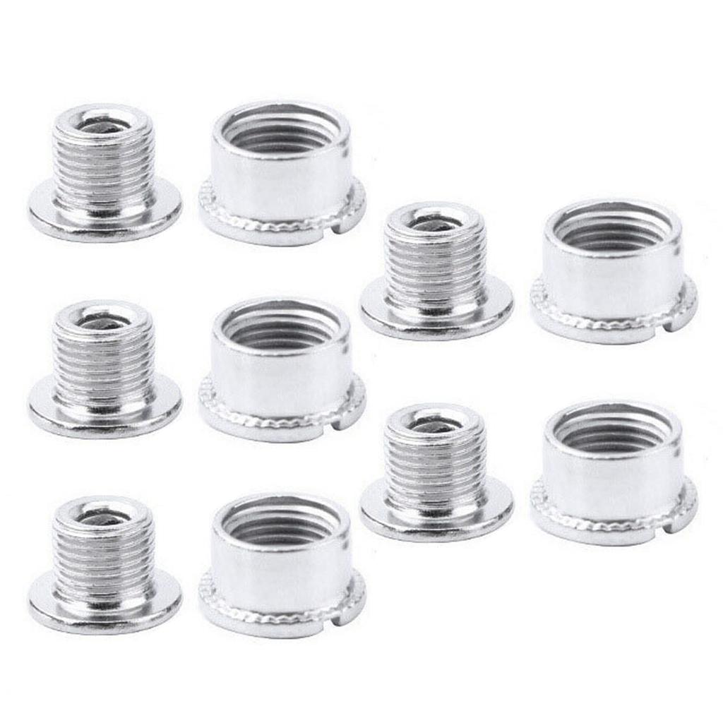 5pcs Light weight Chainring Bolts Steel Cycling Disc Screws Bike Chainwheel for Mountain Fixed Gear Track Bikes