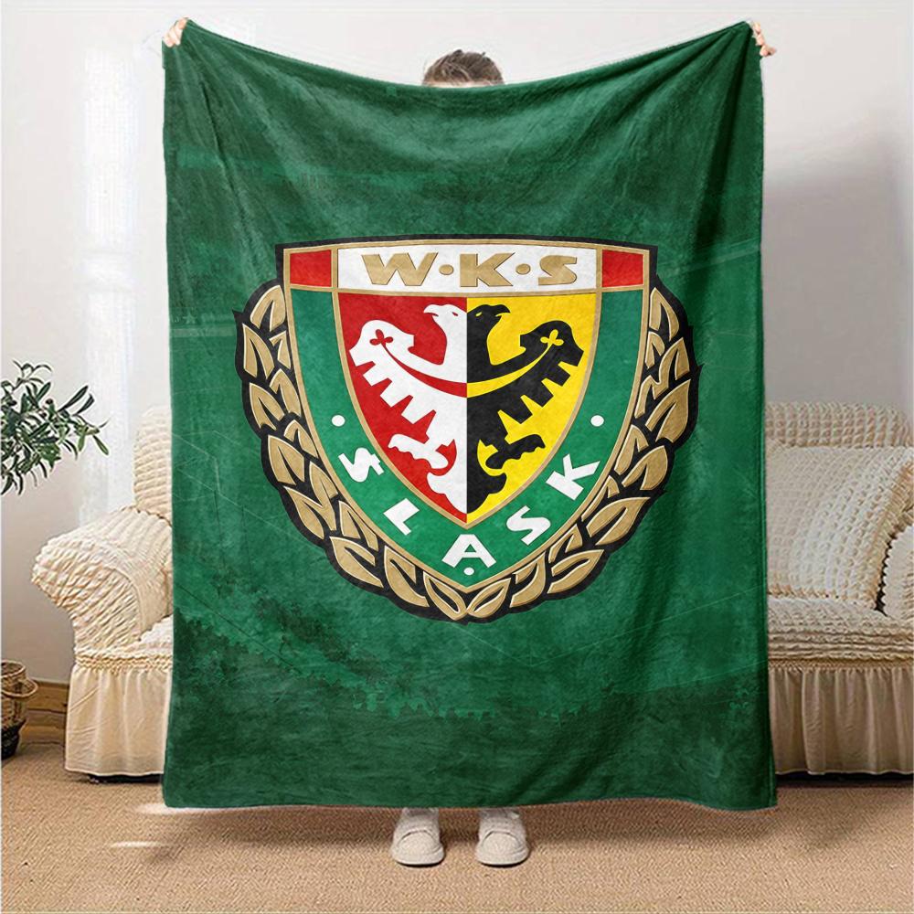 1pc Football Team (51) Blanket, Gift, for Men and Women, Soft Blanket, Good for Sofa Bed Couch Travel, Lightweight Flannel Blanket