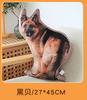 18 Kinds Dog Cat Animal Plush Pillow Both Sides Printing Stuffed Pug Corgi Hound Shar Pei Throw Pillow Sofa Home Decor Men Gift