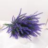Purple Artificial Lavender Flowers Bouquet Fake Plant For Home Decor Garden Christmas Wedding Decoration Vase Accessories Indoor