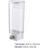Kichvoe Rice Dispenser Wall Mount Dry Food Dispenser Grain Storage Container Cereal Dispenser Rice Bucket Rice Storage Tank Grain Canister Food