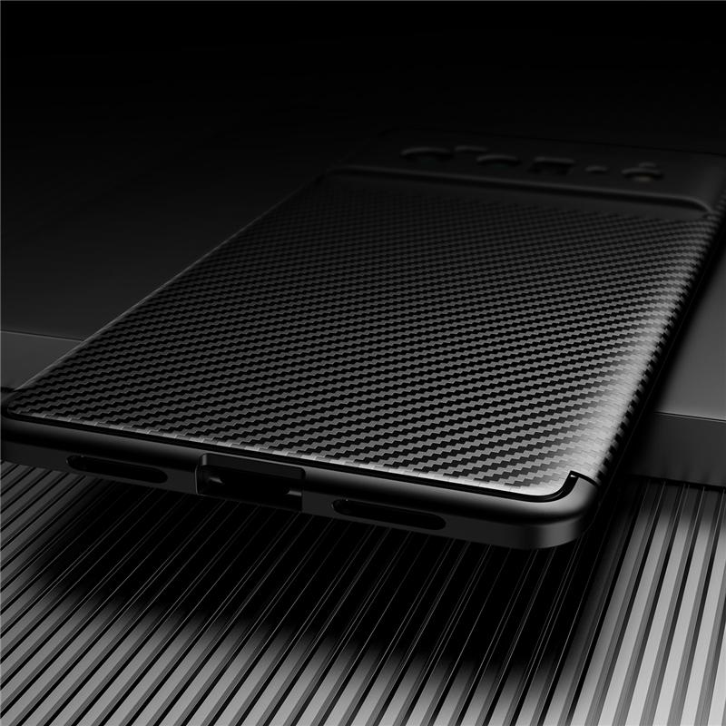 Carbon Fiber Cover For Google Pixel 6 Pro Case Silicone Funda Google Pixel 6 Pro Ultra Thin Case For Google Pixel 6 Pro 6.67inch
