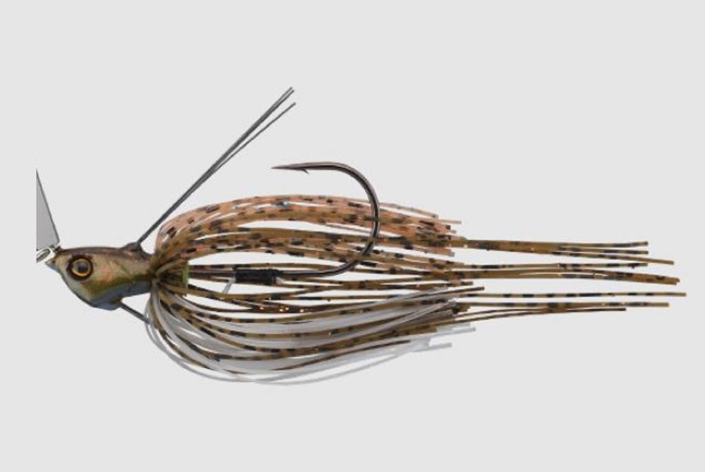 Jackall Super Break B Fine 1/8 oz Sinking Lure Hiyake Suji Shrimp (1462)