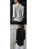 Women's Deep V Button-Up Chiffon Shirt - Long Sleeve, Autumn/Winter Collection