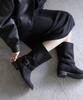 Sappun Trina Buckle Strap Mid-Calf Boots (3.5Cm)