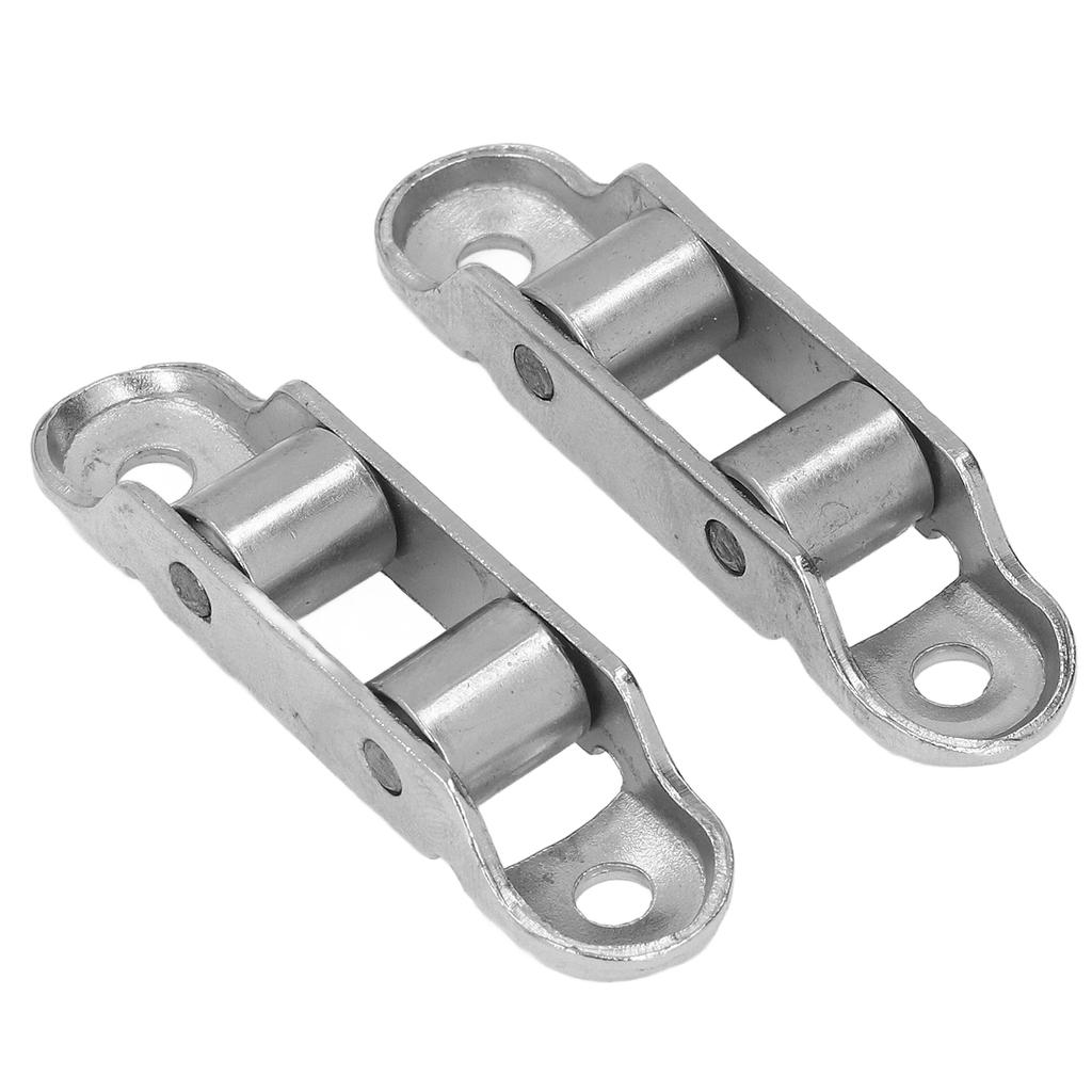 4PCS Stainless Steel Pulley Double Drive Low Noise Rollers Sliding Door Window Fittings