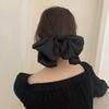 Female Goddess Guest Look Silk Satin Butterfly Hairpin
