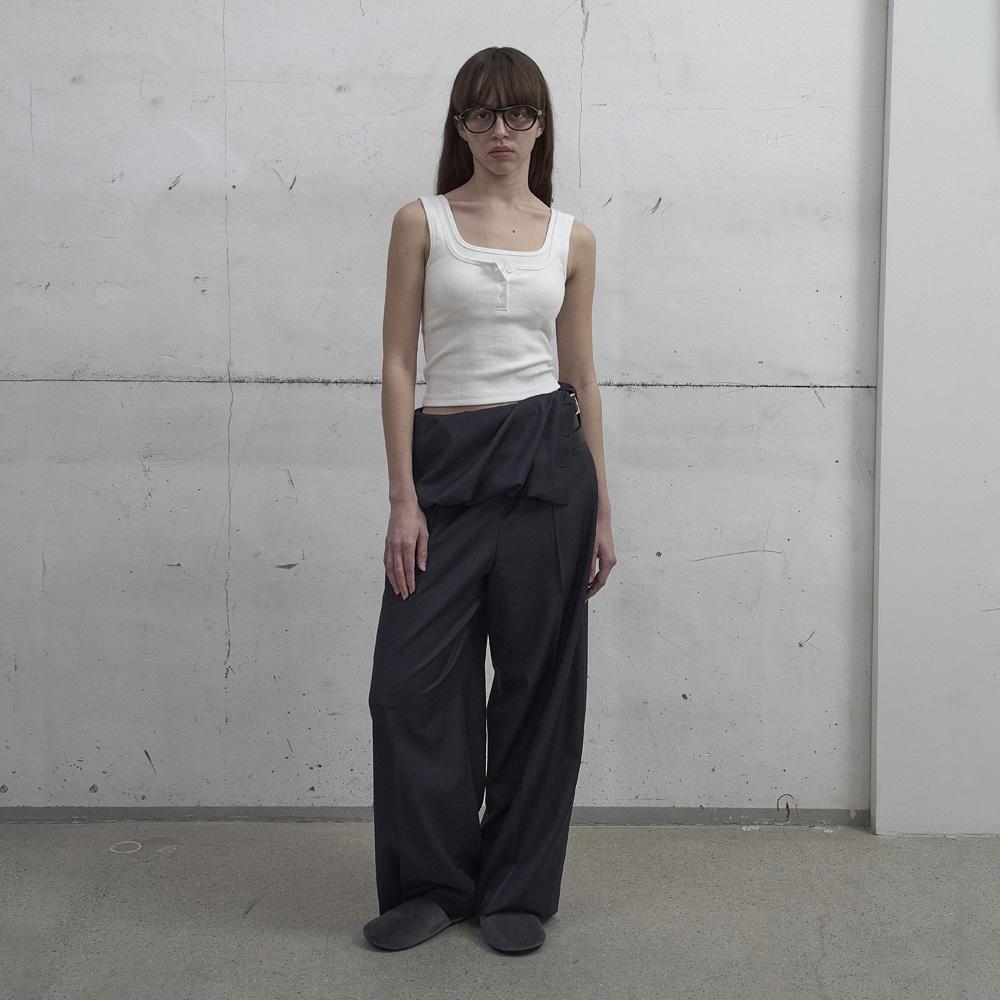 LCDC™ Foldover Volume Trousers (Grey)