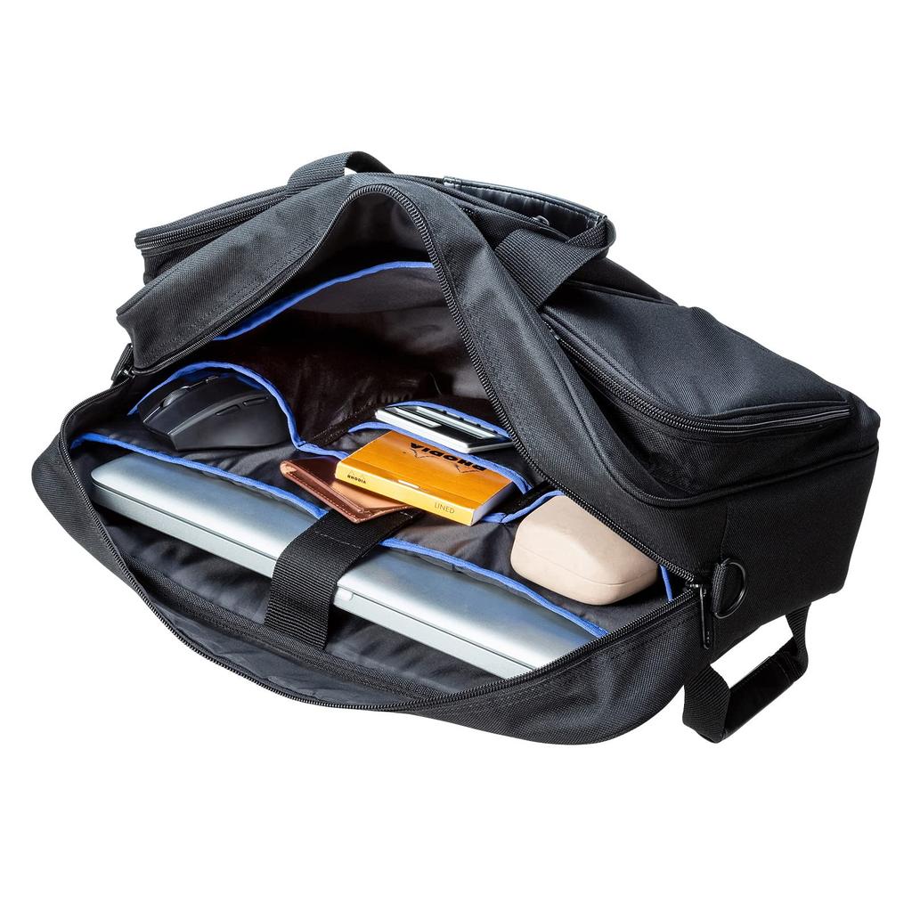Sanwa Supply Business Bag 3-Way (13.3-inch Wide, Black) BAG-3WAYT2BKN