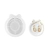 Storage Tray Silicone Mold DIY Crystal Bowknot Tray Mould Epoxy Resin Molds Plaster Concrete Cement Crafts Casting Mold