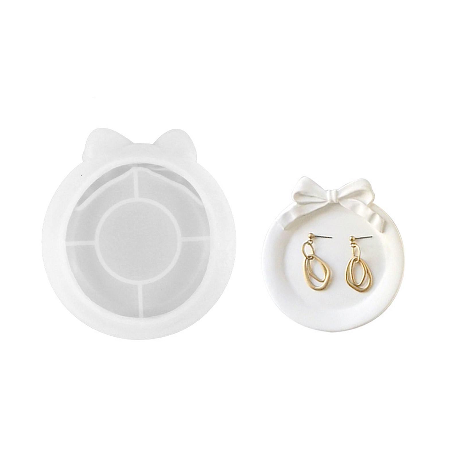 

Лоток для хранения, силиконовая форма, сделай сам, кристаллический бантик, форма для лотка, формы для эпоксидной смолы, гипса, бетона, цемента, поделки, литейная форма 2