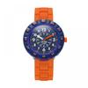 Flick Flack Fcsp103 Città della Vita Arancio Mattone Orologio in Poliuretano per Bambini