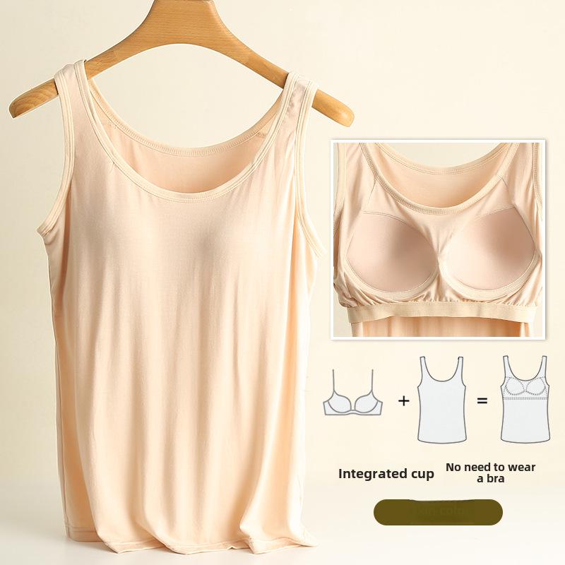 

Женский жилет-комбинезон из модала с подкладкой — облегающий крой, большая чашечка, идеально подходит в качестве верхней одежды или в качестве многослойного наряда. 2XL [65-75 kg]