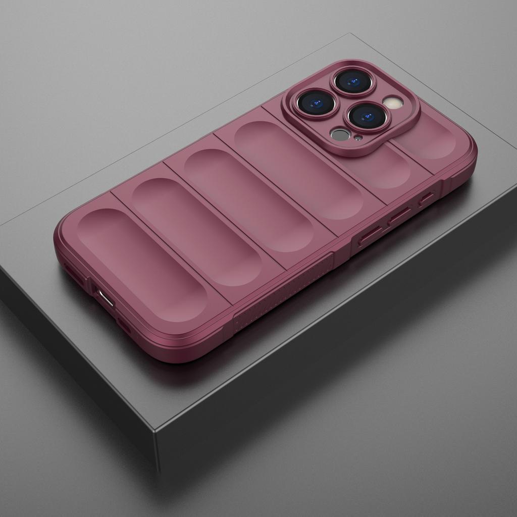For iPhone 15 Pro Slim-Fit TPU Mobile Phone Case Anti-drop Rugged Cell Phone Back Cover