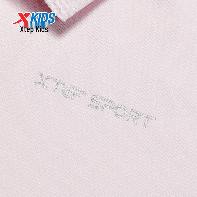 XTEP Girls' Short Sleeve Polo Shirt