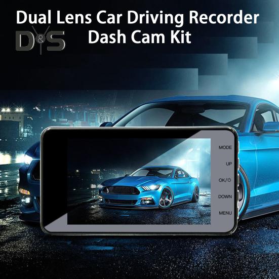 

1 Set Loop Recording Car Dash Cam 170-градусный широкоугольный практический детектор движения автомобиль вождение видеорегистратор Dash Cam