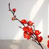 47cm Wax Plum Blossom Silk Flower for Photography and Wedding Decor