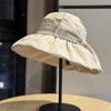 Korean-style Bowknot Wide-brimmed Sun Hat for Women, Summer Sun Hat That Makes the Face Look Smaller, Suitable for Vacations, Outdoor Sun Protection,