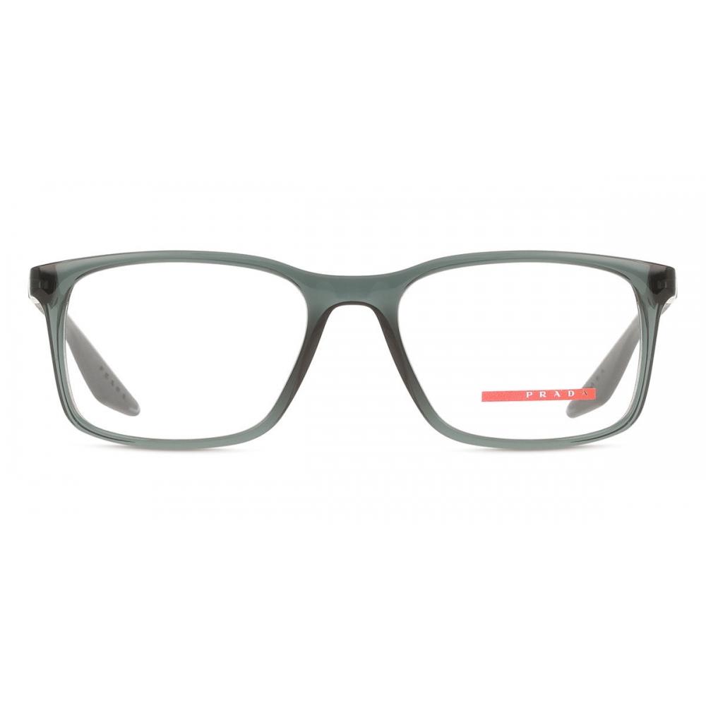 Мужские очки Prada Linea Rossa Ps 08rv Czh1o1 Transparent Blue/54-18-145