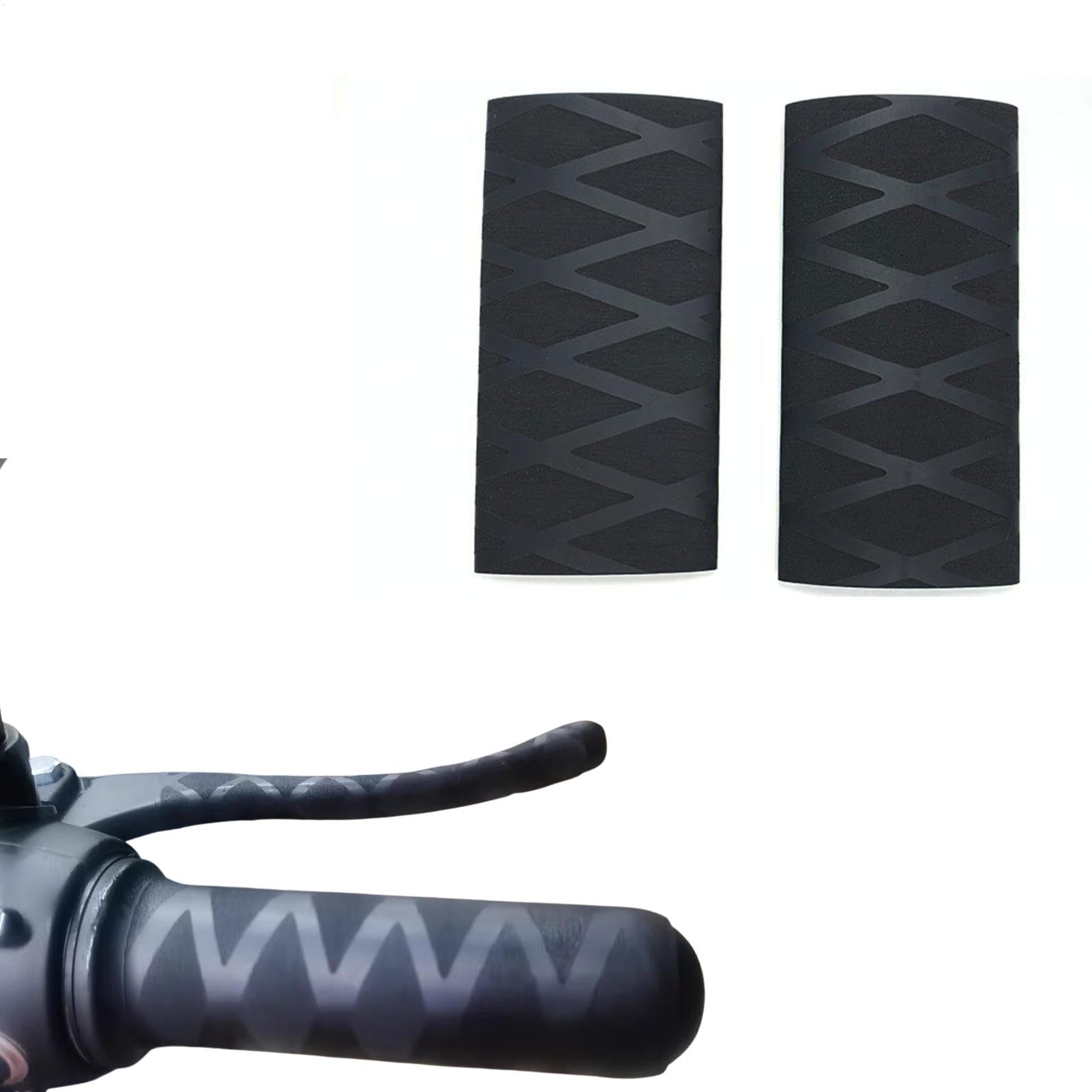 

Yazisam Motorcycle Handlebar Grips - Heat Shrink Cover Bike Handlebar See description чёрный