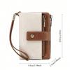 New RFID anti-theft women's wallet multi-function short wallet retro large-capacity change bag