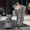 Popular Leather Sneakers Men's Spring Casual Sports Shoes