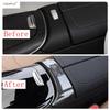 Rear Armrest Box AC Air Panel / Gear Shift / Water Cup / Hand Brake Cover Trim Accessories For Benz E-Class W214 E300 2024 2025