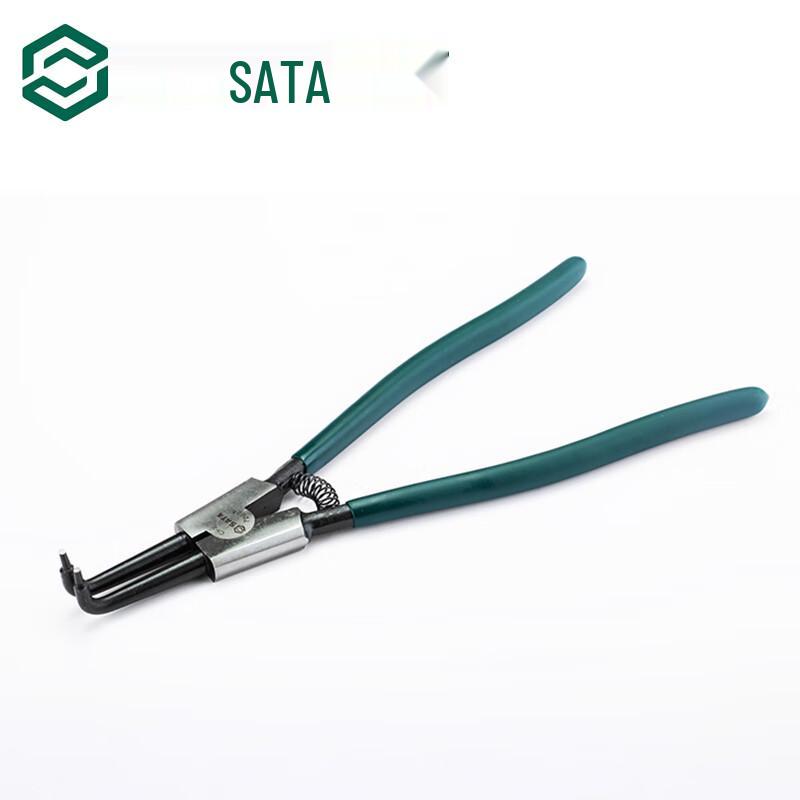 SATA 72024 German Style Bent External Circlip Pliers 13