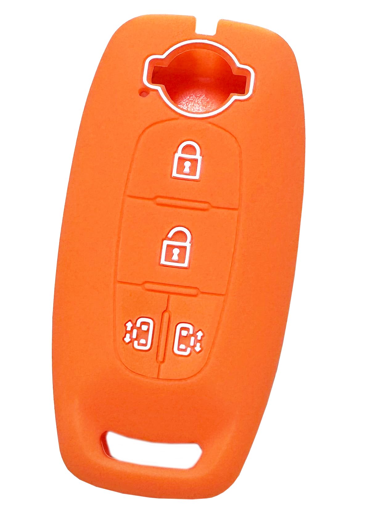 

[IKT] Silicone cover for smart keys for Nissan cars with 4 buttons/Serena (2023~)/Lukes (2023~)/etc. Exclusively designed and perfectly sized to