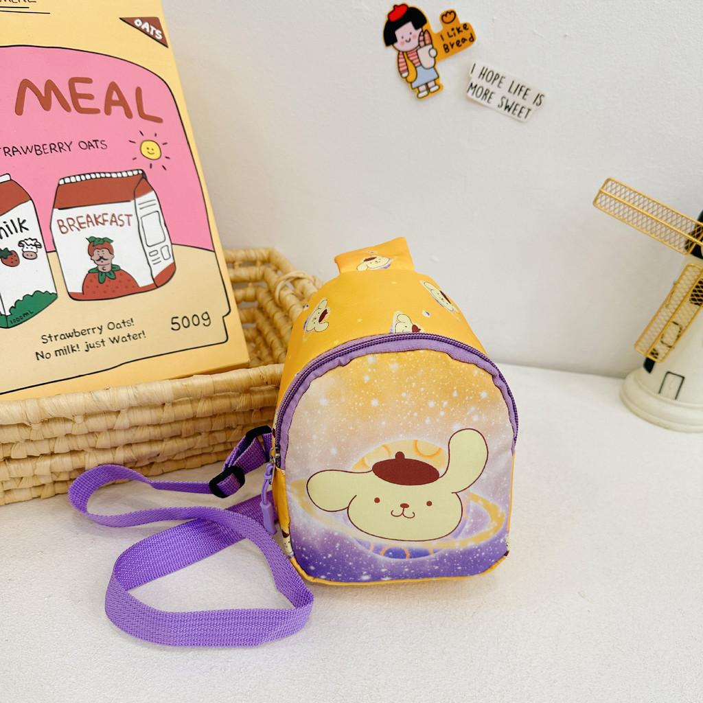 Adorable 2024 Summer Little Girls Cartoon Crossbody Shoulder Bag For Daily Use