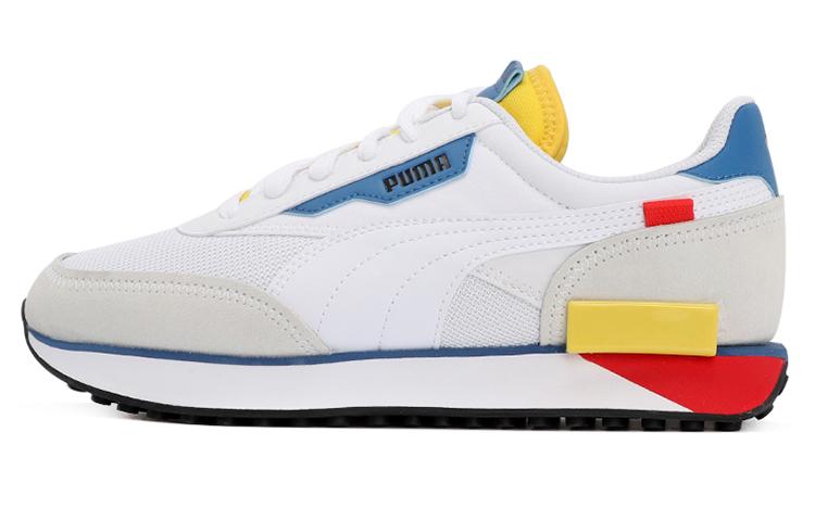 PUMA Future Rider Neon Play White Maize 373383-08 35.5