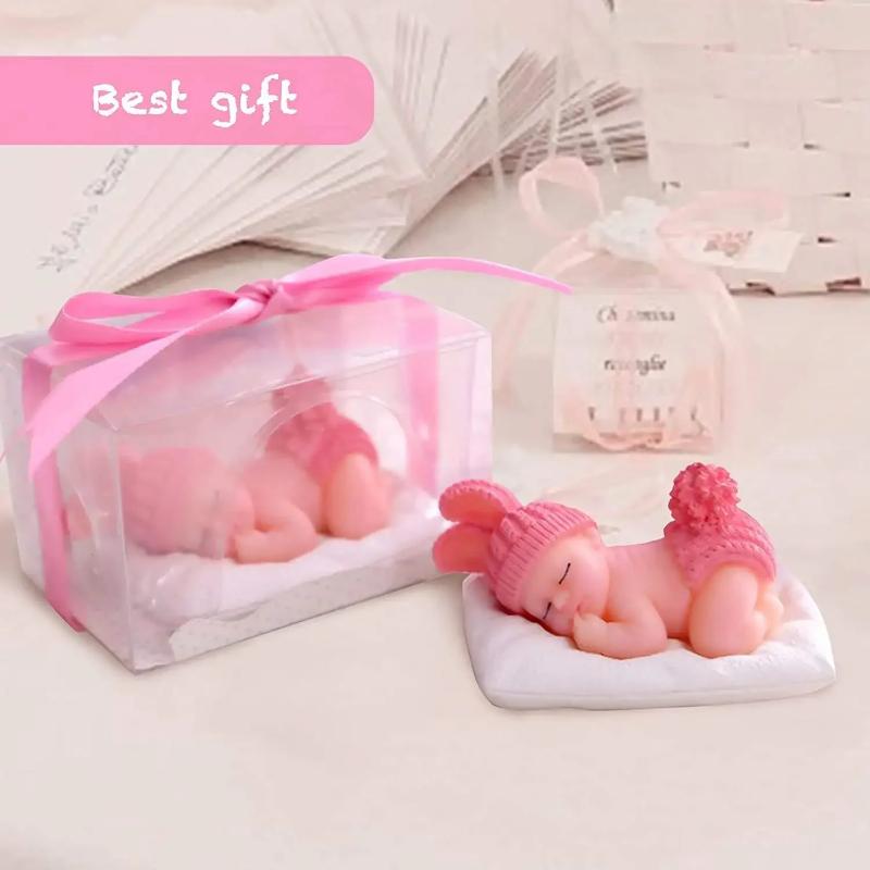 1PC 3DSleep Baby Candle Silicone Mold Cute Child Portrait DIY Craft Plaster Soap Resin Molds for Handmade Chocolate Ice Cube Bak