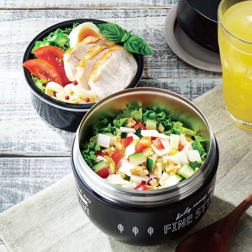 Skater Antibacterial Insulated Lunch Box, Bowl-Shaped, 540ml, Snoopy Awesome, LDNC6AG-A