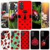 Insect Seven-Star Ladybug Cover Phone Case For Xiaomi Redmi Note 15 14 13 12 11 10 Pro Plus 14S 12S 11S 11T 11E 10S Soft Fundas