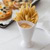 NEW Snack Cone Stand + Remove Sauce Dip Fries Chips Finger Food Salad Cup Holder