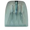 Enhanced Transparent Tempered PC Plastic Shovel for Snow, Tea, and Grain Removal