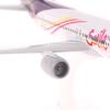 16Cm Metal Aircraft Model Replica Thai Smile 320 Airplane Scale Aviation Diecast Miniature Art Home Office Decor Toy Gift